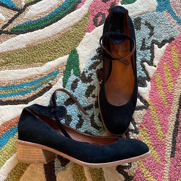 Free People Shoes - Jeffery Campbell black suede flats